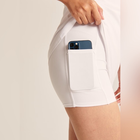 White Abercrombie Traveler Mini Dress - Picture 5 of 7